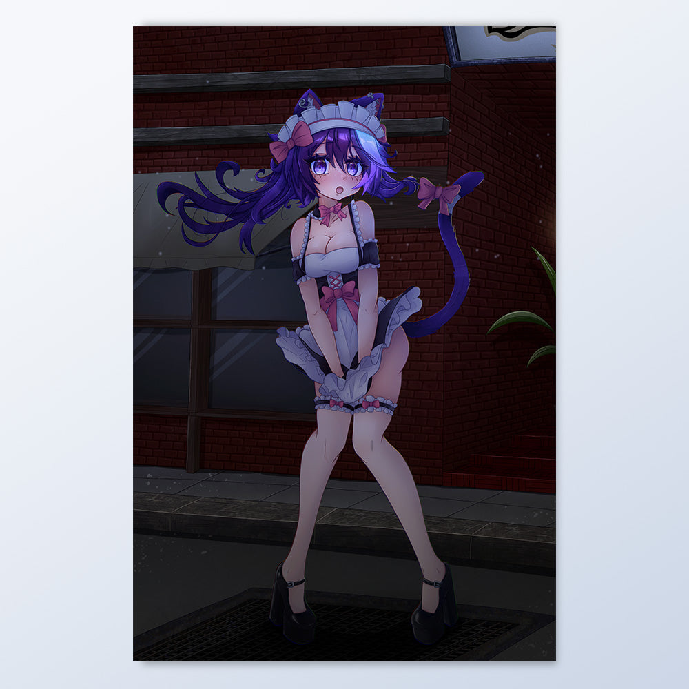 MikaMoonlight Maid Poster
