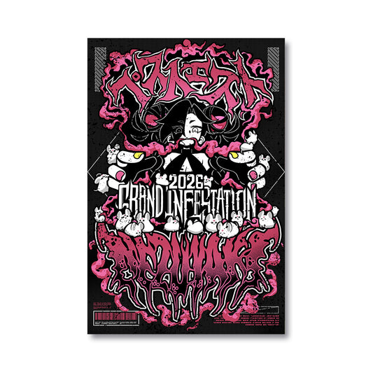 Nezuyaki Plaguefest 2026 Poster Add On