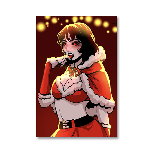 Witchy_Tea_Cup Santa Honey Poster