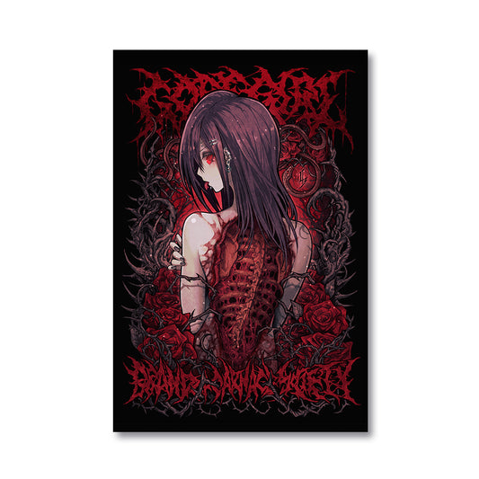 GORE-GIRL Open Wounds Poster