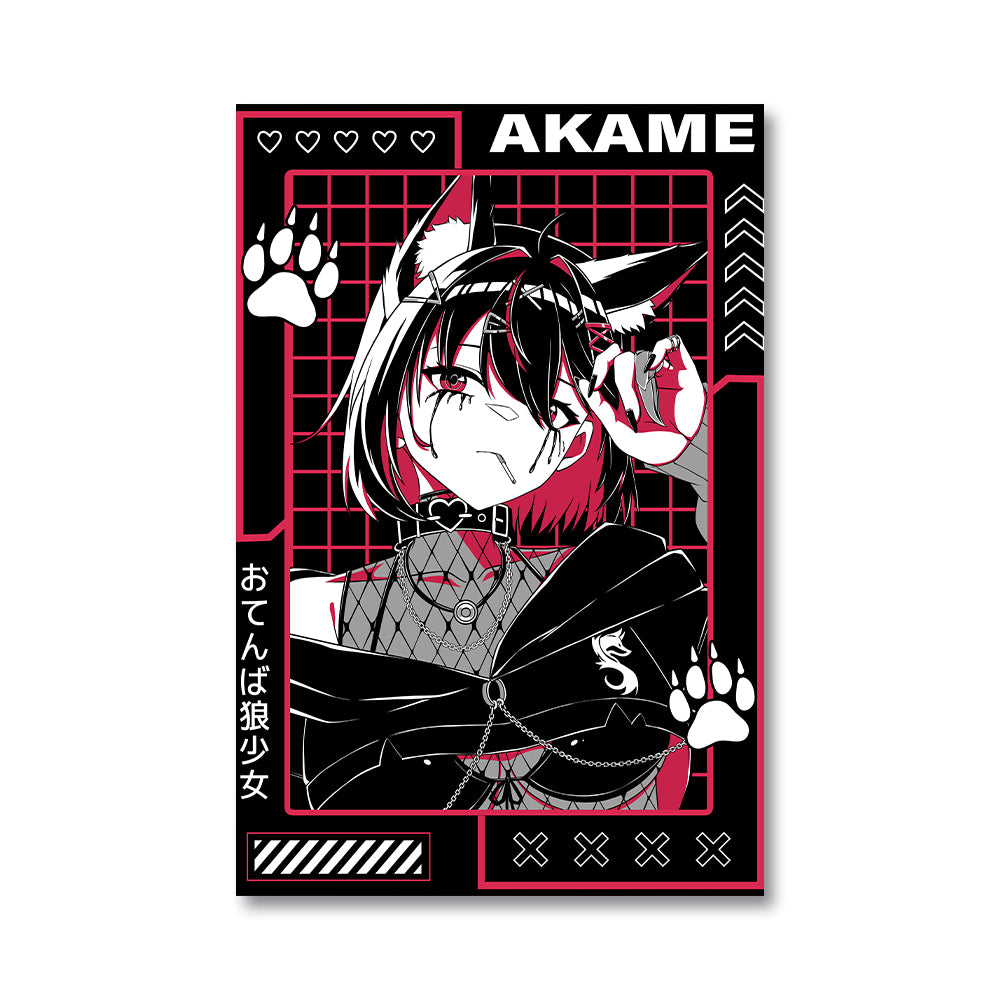 Akame Gothic Tomboy Poster