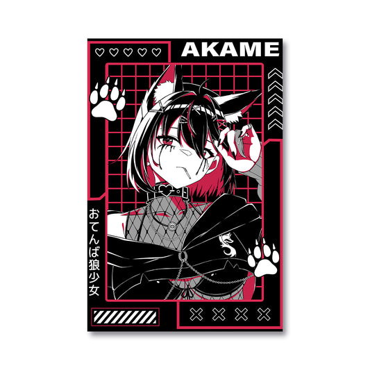 Akame Gothic Tomboy Poster