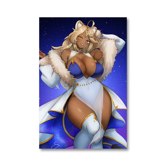 Aurora Leonis "Celestial Lioness" Poster