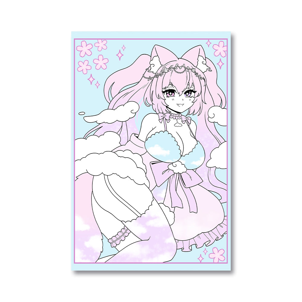 MrsHelium Blue Poster