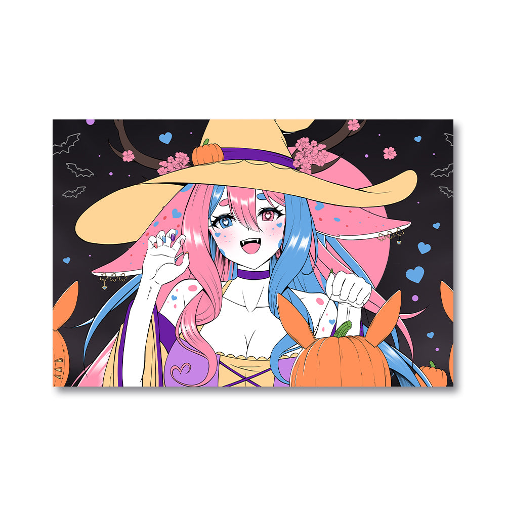 LadyBunnBunn 'Bunn-o-ween' Poster