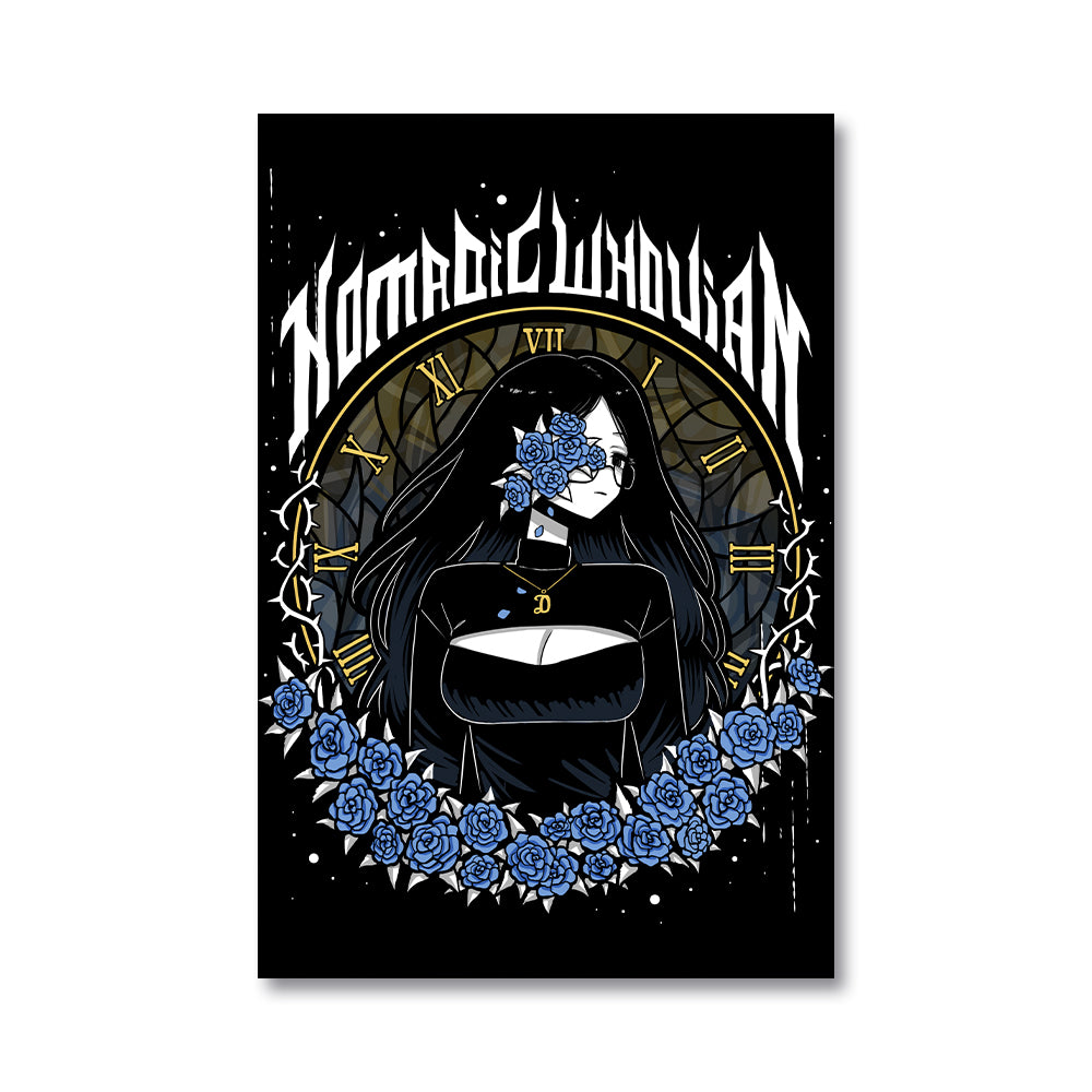 NomadicWhovian Metal Poster