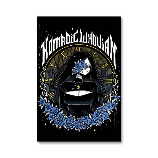 NomadicWhovian Metal Poster