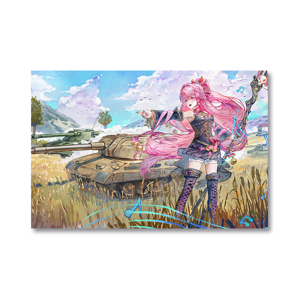 Kuraikageruvt "Cherry Tank" Poster