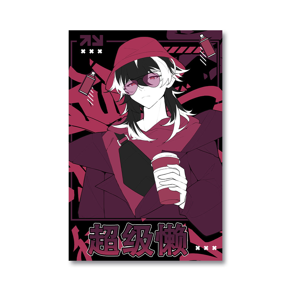 CorvusKuro "Grafitti" Poster