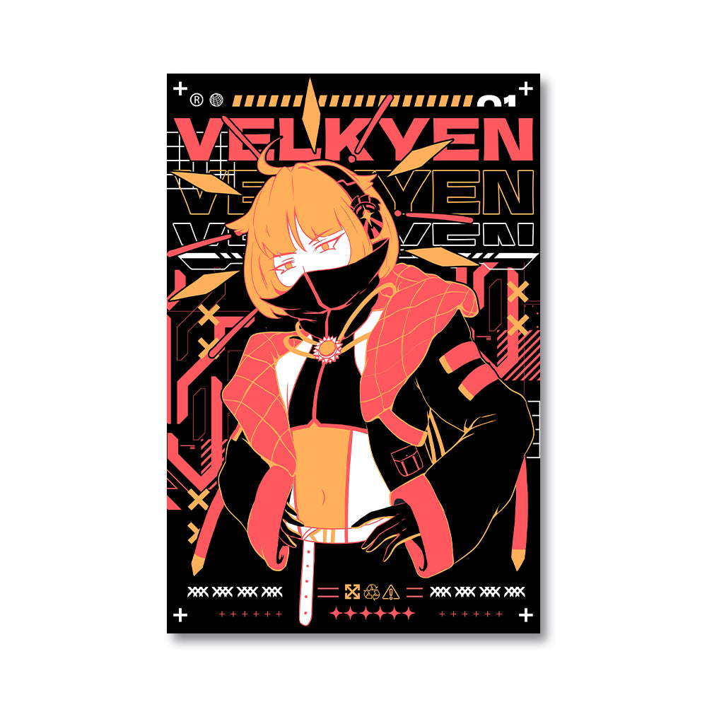 Velkyen Sun Deity Poster