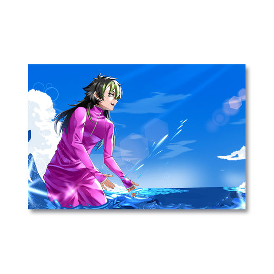 Serakuga Beach Day Poster