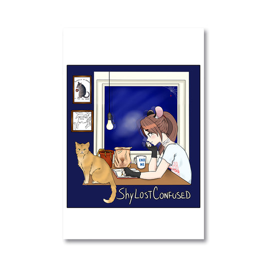 shylostconfused "Lofi" Poster