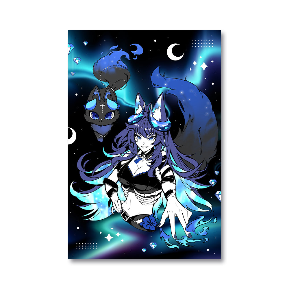 VitaniAsteria "Aurora Borealis" Poster