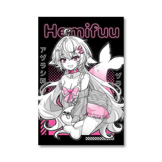 Hemifuu "Silly Ringed Seal" Poster
