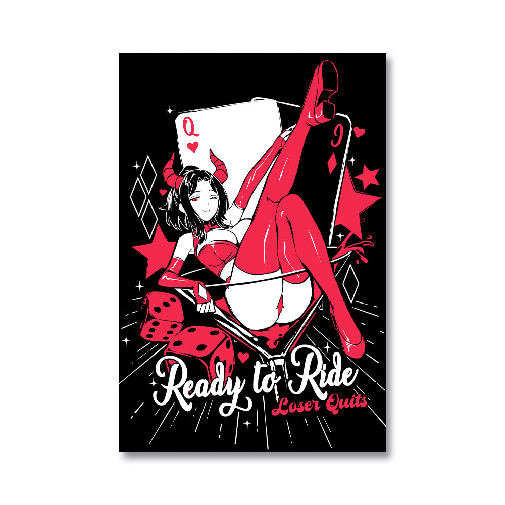 SaeRoseVt "Ready to Ride" Poster