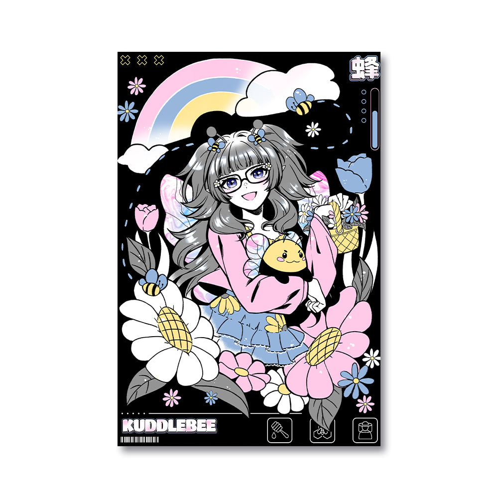 Kuddlebee "Pollen Pop" Poster