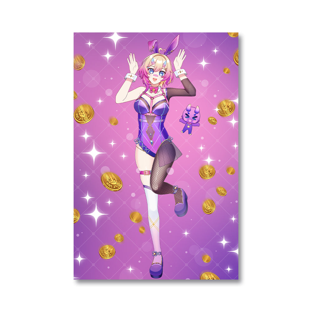 Saiwayve Arcade Bunny Poster