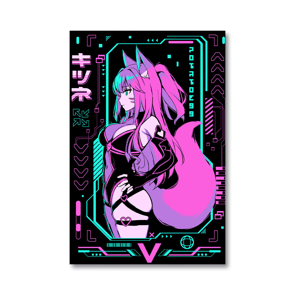 Potat0egg "Log In" Poster