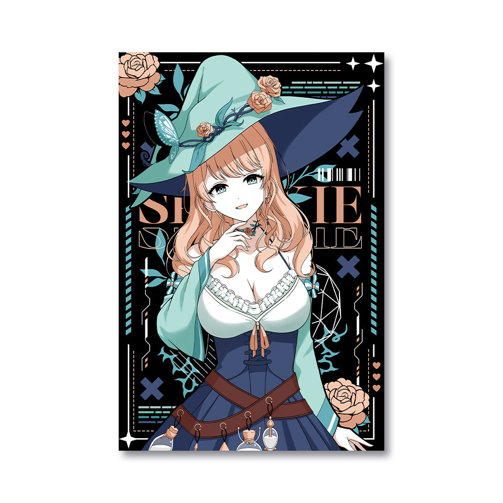 Spookie "Garden Witch" Poster