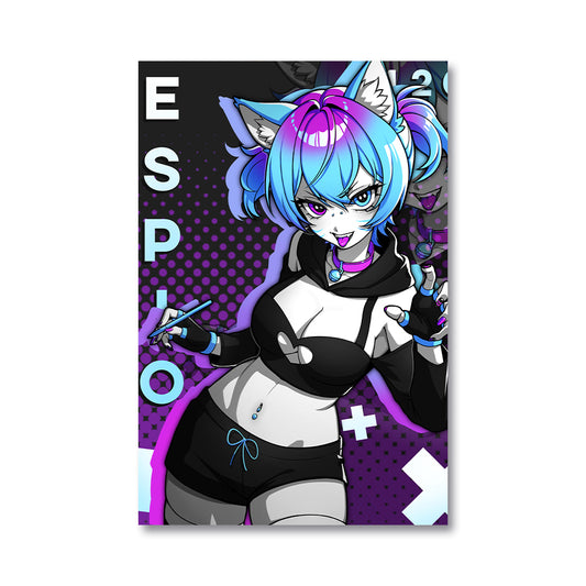 Espio420 "Cyber Wave" Poster