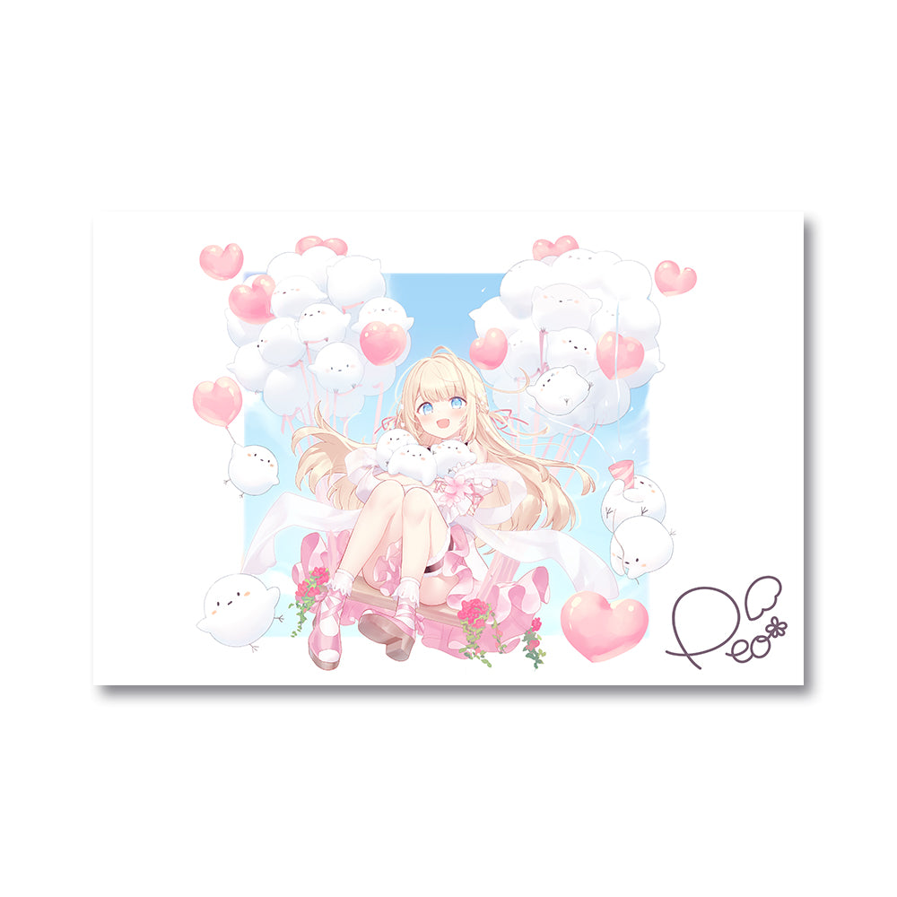 Yukinoshita Peo Digitally Signed Celebration Poster
