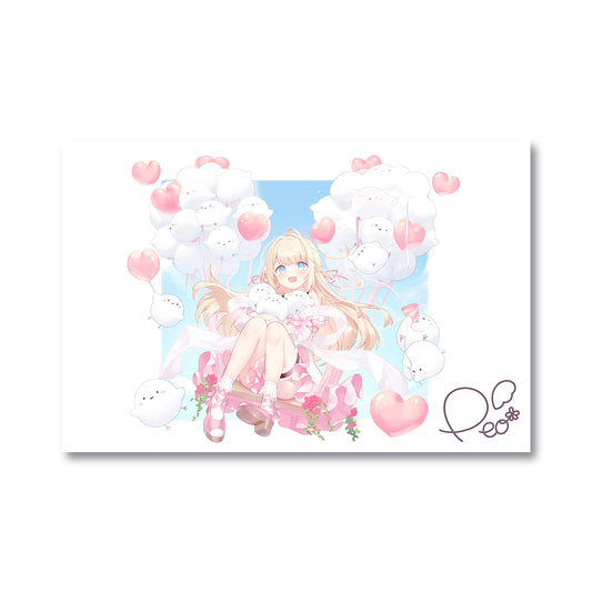 Yukinoshita Peo Digitally Signed Celebration Poster
