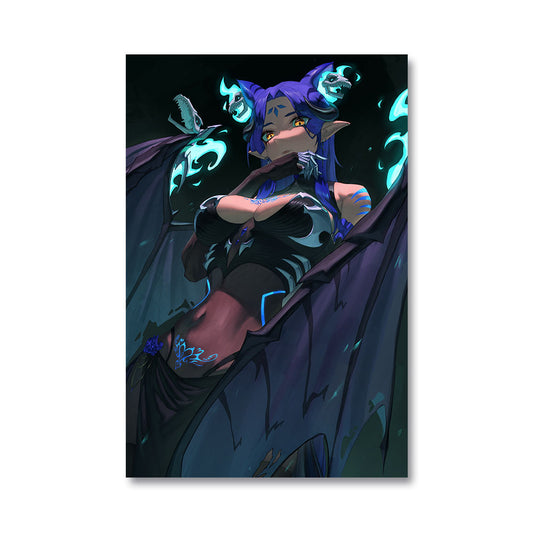 Queenie "Dark Side Succubus" Poster