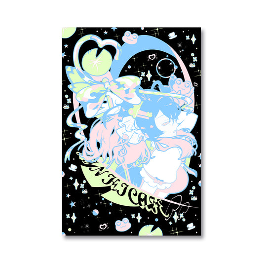 Pinkicafe "Frog, Maid, Magical Girl" Poster