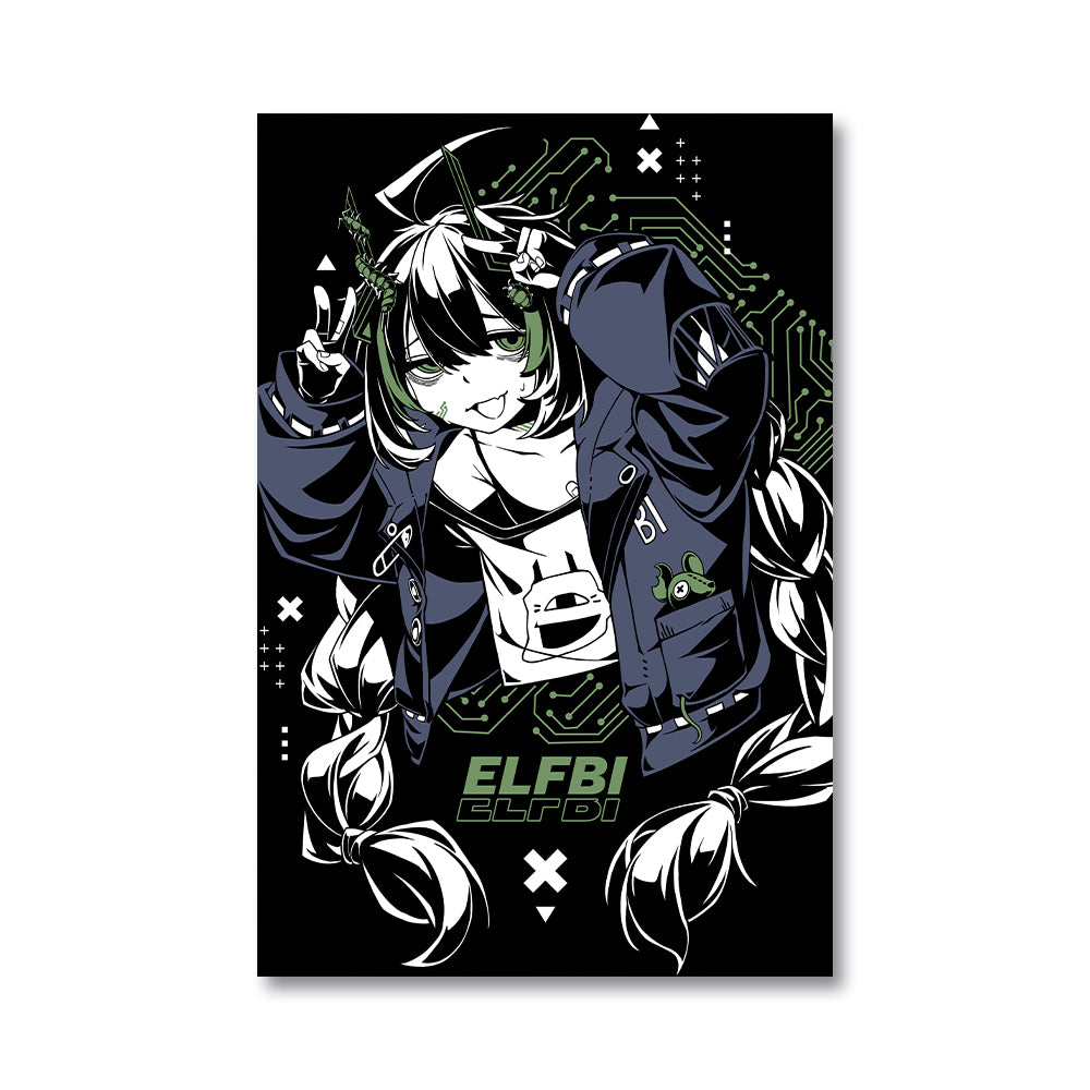 Elfinpsyop Doomcoded Poster