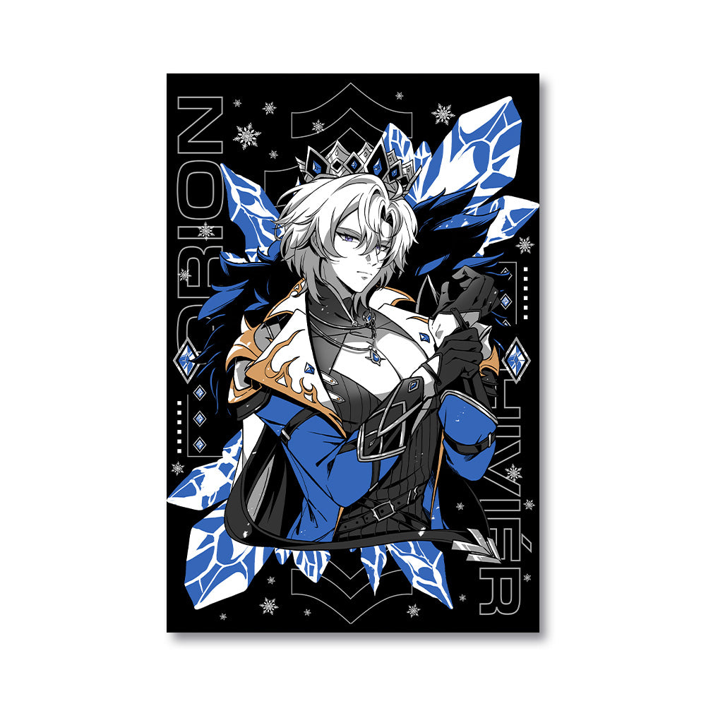 Orion Hiviér "Ice King" Poster