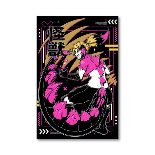 AmyZillaVT "Blonde Kaiju" Poster