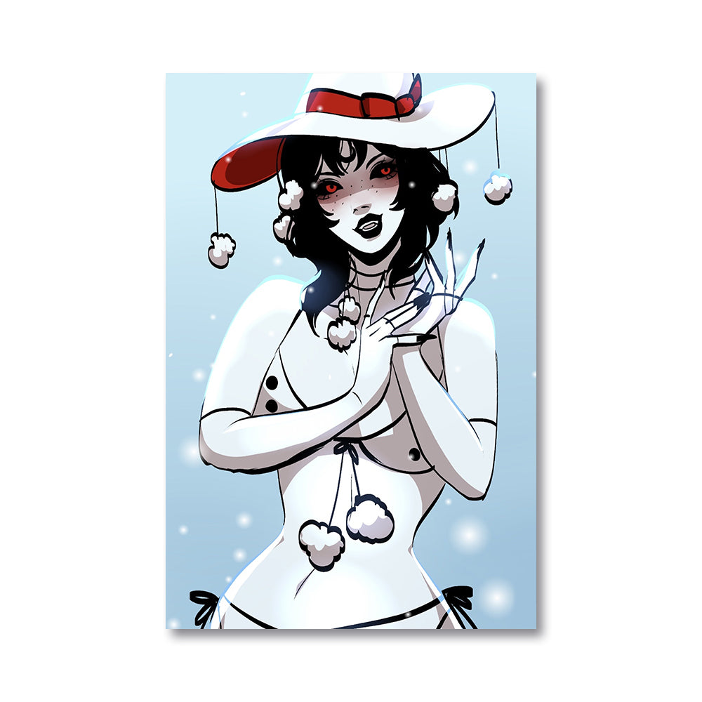 Witchy_Tea_Cup Snowfall Bikini Poster