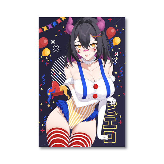 Rainhoe Just Clownin' Poster