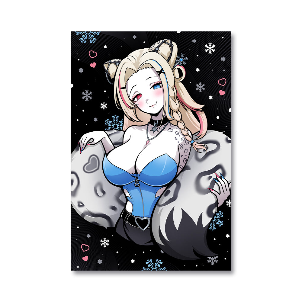 Miyra Mirage "Your Favourite Snow Leopard" Poster