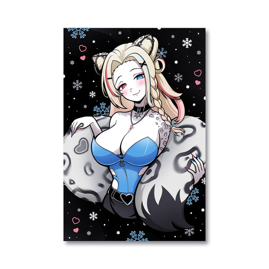 Miyra Mirage "Your Favourite Snow Leopard" Poster