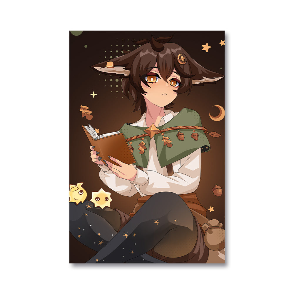 isatwothree "Cozy Storybook" Poster