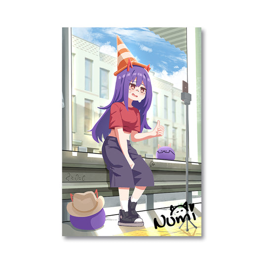 Numi "Kinda, Not Really" Signed Poster