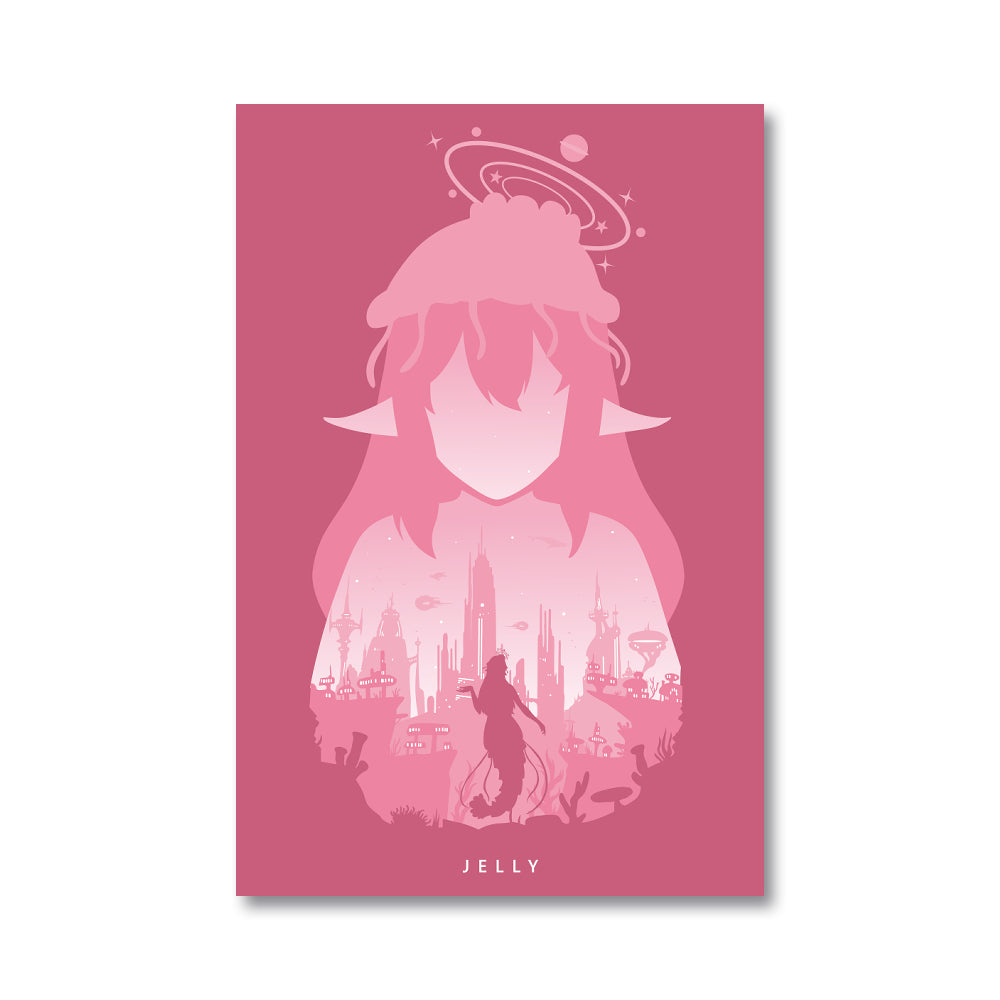 Princess Jelly "Silhouette" Poster