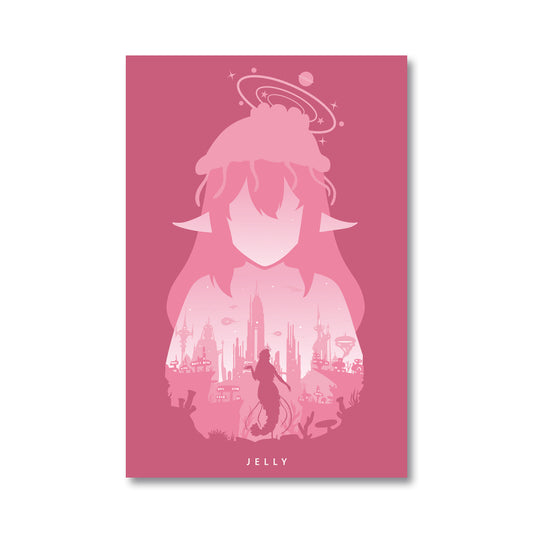 Princess Jelly "Silhouette" Poster