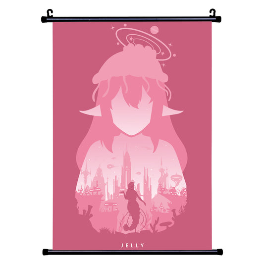 Princess Jelly "Silhouette" Wall Scroll
