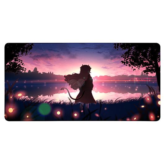 PuddleCow 'Pond View' XXL Deskmat