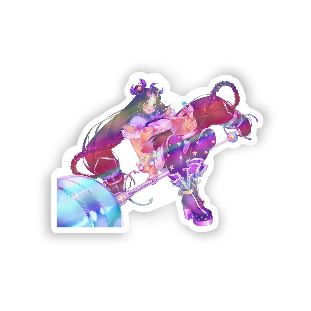 PudgeVT Holographic Sticker