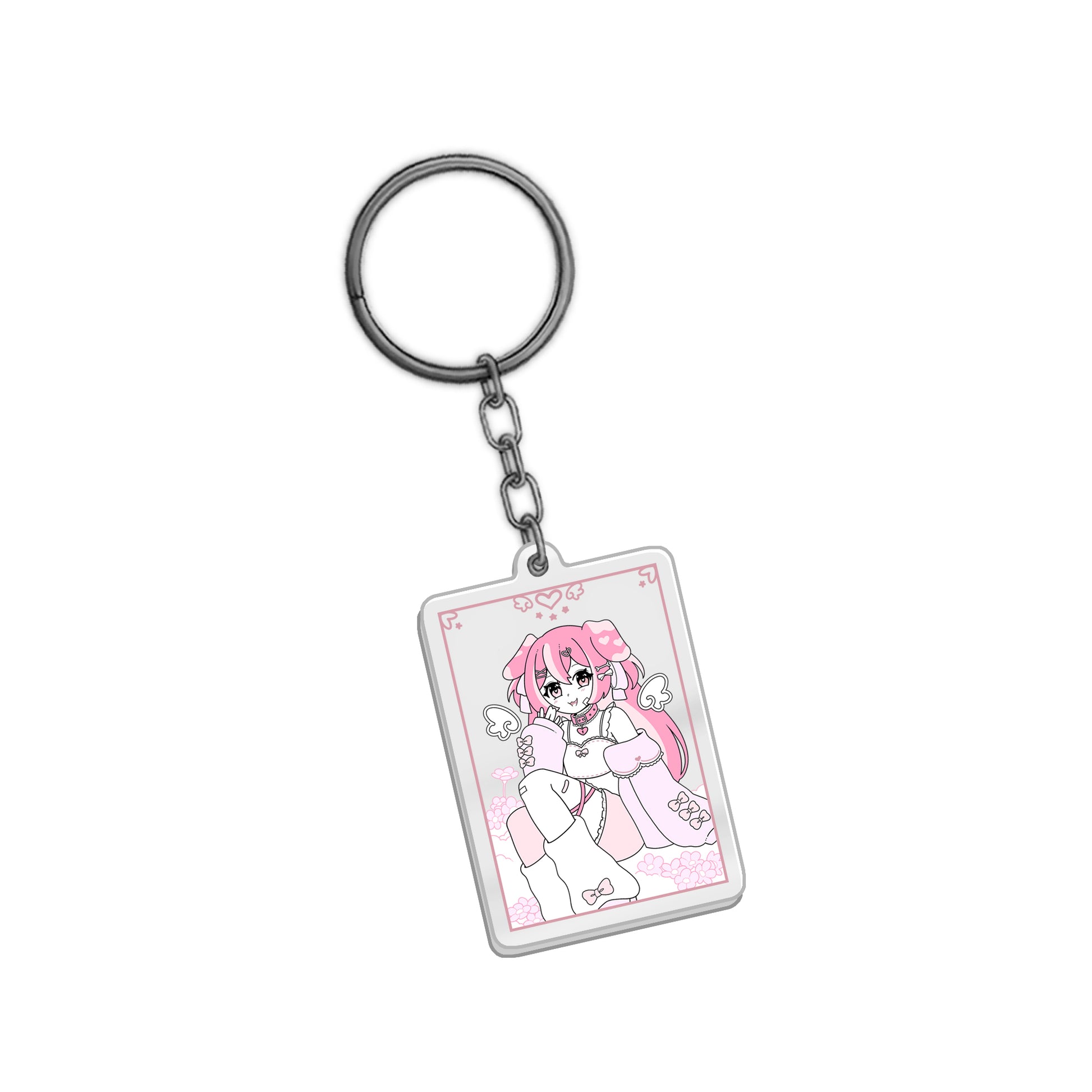 Puppiwa Puppy Angel Keychain