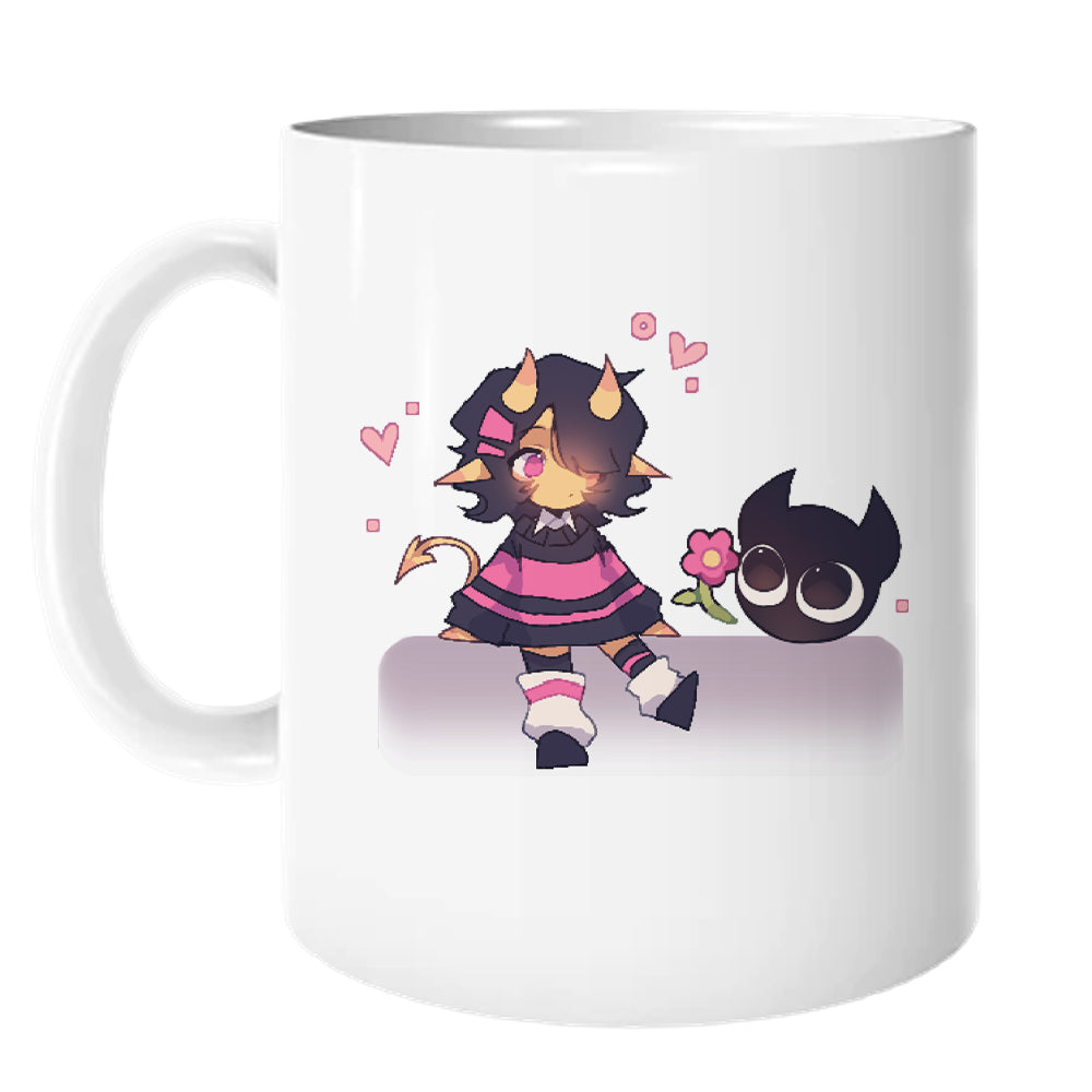 Qmikou "Chatmon Chilling" Mug