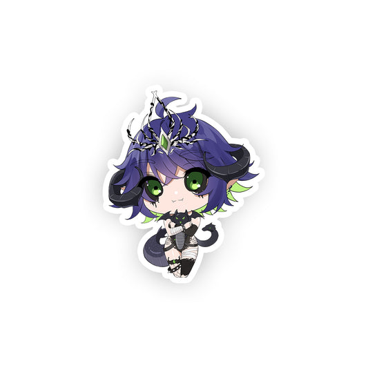 QueensWrath Chibi Cuddle Sticker