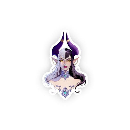 RakasaDemon Bust Sticker
