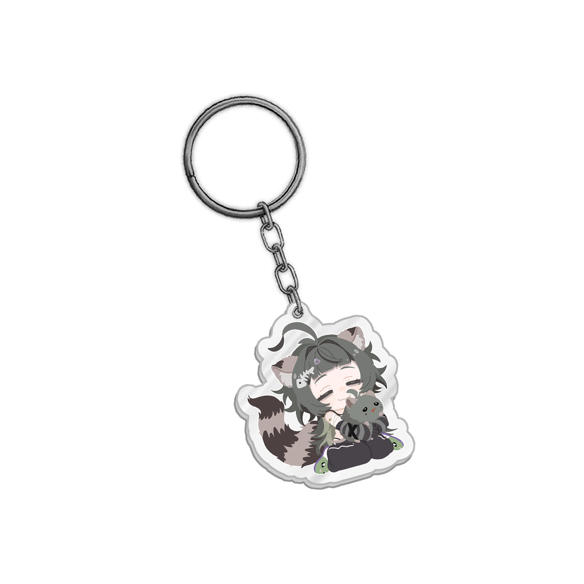 Raki Rabies Keychain