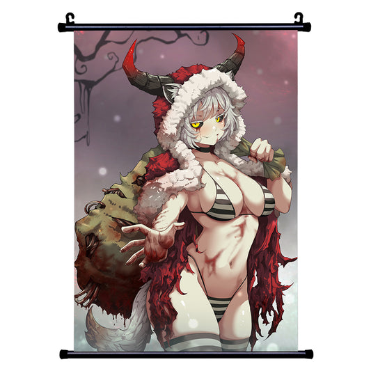 Ratchet232 Subject Krampus Wall Scroll