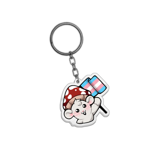 RatthewVT Grug Flag Keychain