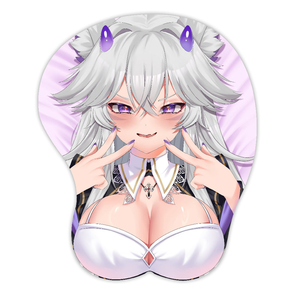 RayaRiot 3D Cheeky Nun Mousepad